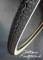 Classic Velo Reifen - MICHELIN WORLD TOUR - Weisswand 26zoll