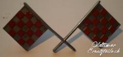 Emblem "Crossed Flag" passend zu Ford Thunderbird 1955