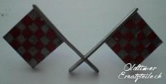 Emblem "Crossed Flag" passend zu Ford Thunderbird 1955